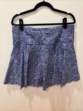 Athleta Ace Printed 13.5" Tennis Skort Size 1x
